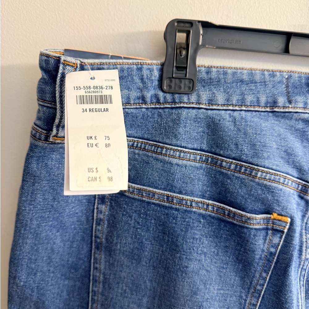 Abercrombie & Fitch The Skinny Ankle Curve Love High Rise Jeans Size 18R NWT - Picture 6 of 12